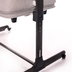 Lorelli Milano Grey 2-in-1 Wieg Aan Bed 1008044-0003 -Dolu Verkoopwinkel lorelli milano 2 in 1 wieg aan bed 2 2