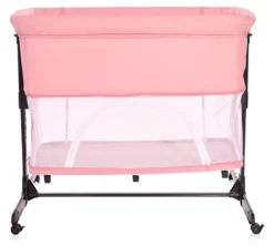 Lorelli Milano Pink 2-in-1 Wieg Aan Bed 1008044-0001 -Dolu Verkoopwinkel lorelli milano pink 2 in 1 wieg aan bed 1008044 0001 5