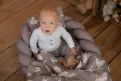 MamaLoes Amy Bamboo Nature Goose Nut 60 X 80 Cm Deken 82666 -Dolu Verkoopwinkel mamaloes amy bamboo nature goose nut 3 1