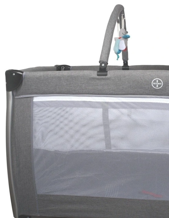 Ding Estilo Melee Grey Ledikant En Reisbedje 9 Ding Estilo Melee Grey Ledikant En Reisbedje - Afbeelding 9