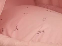 MamaLoes Pure Roze Deluxe Wit Baby Wiegje 80634 -Dolu Verkoopwinkel mamaloes pure roze deluxe wit baby wiegje 80634 2