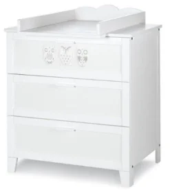 Commode Uil Wit