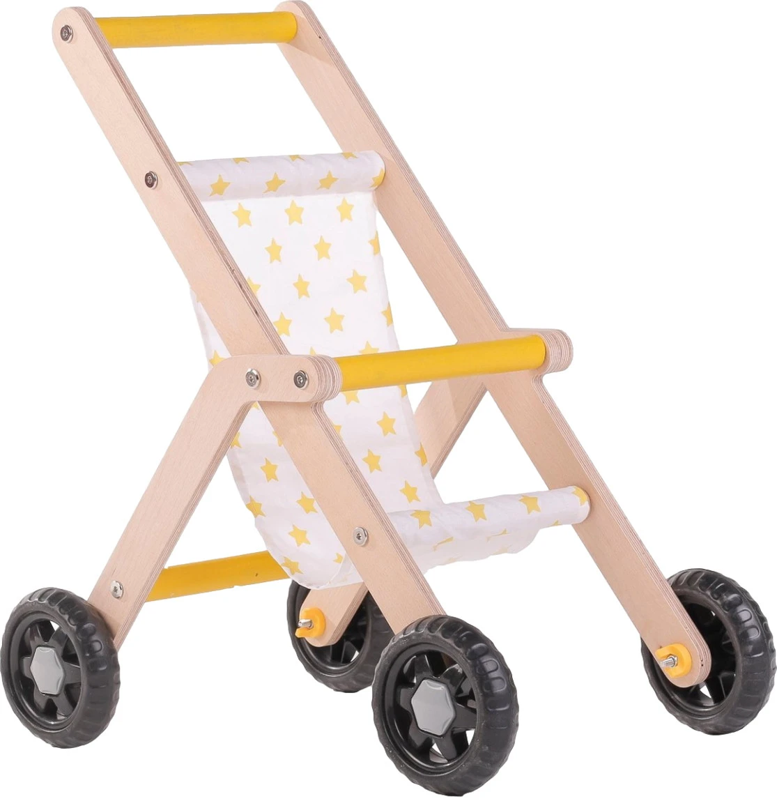 Mamatoyz Houten Poppenbuggy MT07 1 Mamatoyz Houten Poppenbuggy MT07