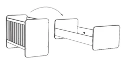 Meegroei Babykamer Naomi: Meegroei Ledikant, Commode En 3-Deurskast 12 Meegroei Babykamer Naomi: Meegroei Ledikant, Commode En 3-Deurskast -Dolu Verkoopwinkel meegroeiledikant naomi naobb20 2 1