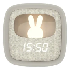 MOB Billy Grijs Klok En Nachtlampje BILLY-GR-01