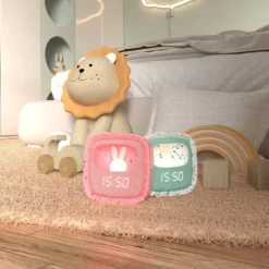 MOB Billy Terrazzo Mintgroen Klok En Nachtlampje BILLY-MTAE-01 7 MOB Billy Terrazzo Mintgroen Klok En Nachtlampje BILLY-MTAE-01 -Dolu Verkoopwinkel mob billy terrazzo klok en nachtlampje sfeer 2 1