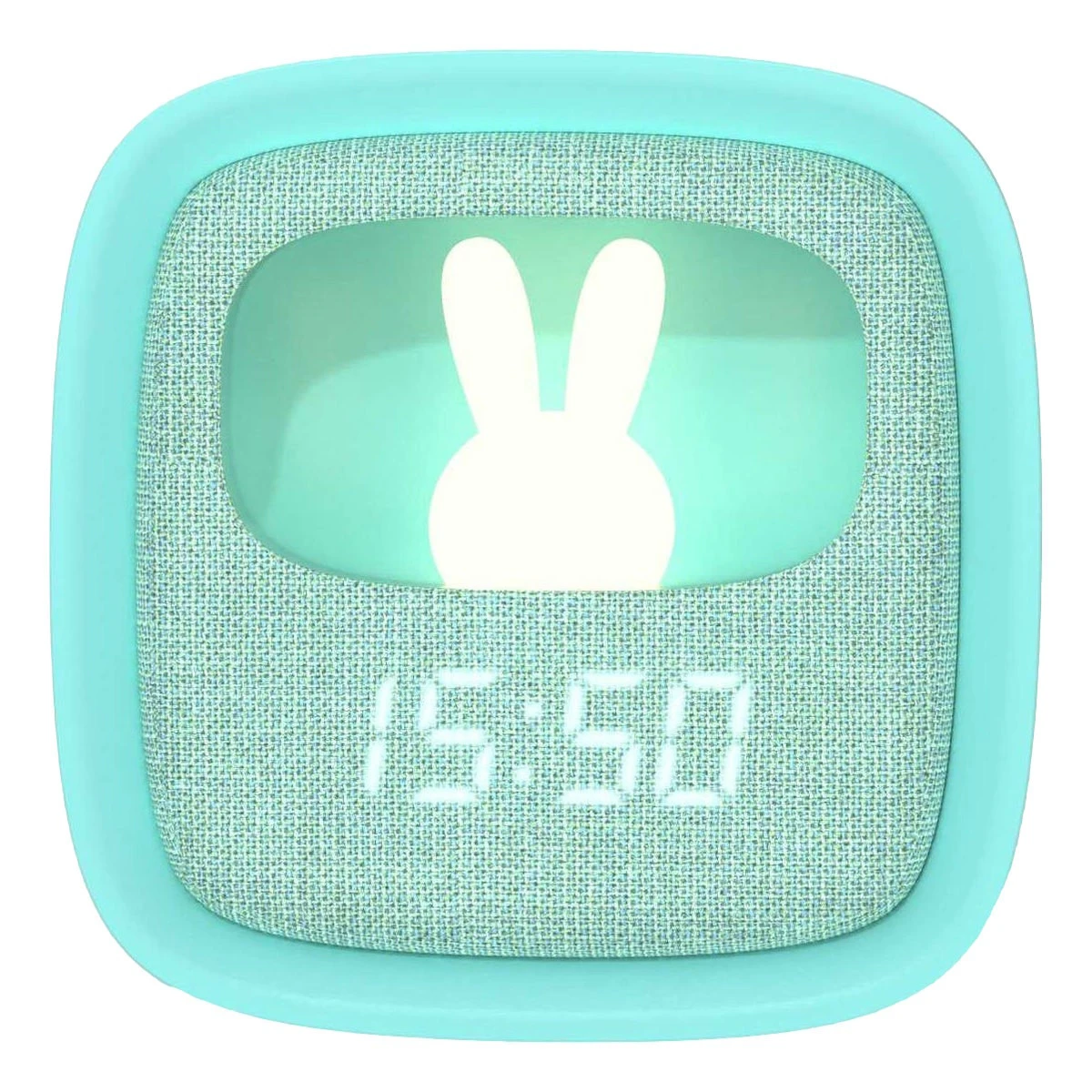 MOB Billy Turquoise Klok En Nachtlampje BILLY-BL-01 1 MOB Billy Turquoise Klok En Nachtlampje BILLY-BL-01