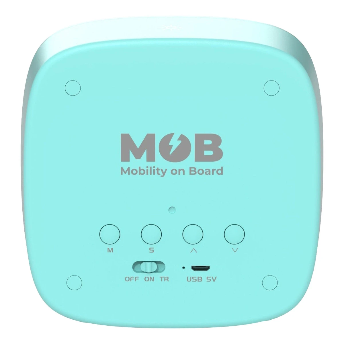 MOB Billy Turquoise Klok En Nachtlampje BILLY-BL-01 2 MOB Billy Turquoise Klok En Nachtlampje BILLY-BL-01 - Afbeelding 2