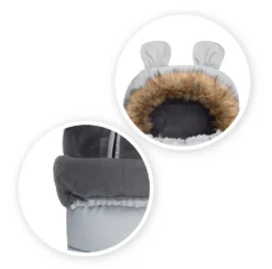 Momi Grey Universele Voetenzak AKCE00034 -Dolu Verkoopwinkel momi grey universele voetenzak akce00034 5