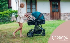 Momi Limuru Green 2-in-1 Combi Kinderwagen WOSP00028 -Dolu Verkoopwinkel momi limuru green 2 in 1 combi kinderwagen wosp00028 16