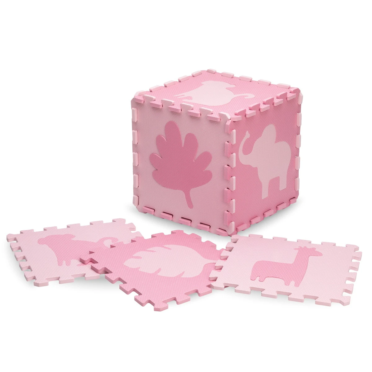 Momi Zawi Pink Schuimrubberen Puzzelmat Met Rand MAED00012 5 Momi Zawi Pink Schuimrubberen Puzzelmat Met Rand MAED00012 - Afbeelding 5