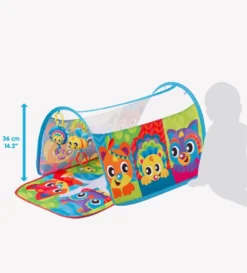 Playgro Honey Bee Bear Activity Tunnel Speelkleed P0186992 -Dolu Verkoopwinkel playgro honey bee bear activity tunnel speelkleed p0186992 1