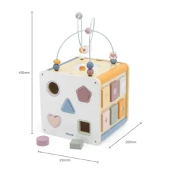 PolarB Houten 8-in-1 Activiteiten Box 44098 -Dolu Verkoopwinkel polarb houten 8 in 1 activiteiten box 4