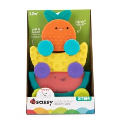 Sassy Stackin' Fruit Cars Stapeltoren S80811 -Dolu Verkoopwinkel sassy stackin fruit cars stapeltoren 1