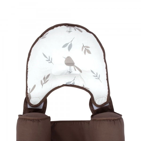 Sevibaby Brown Birds Steunkussen Met Hoofdkussentje 33-149 6 Sevibaby Brown Birds Steunkussen Met Hoofdkussentje 33-149 - Afbeelding 6