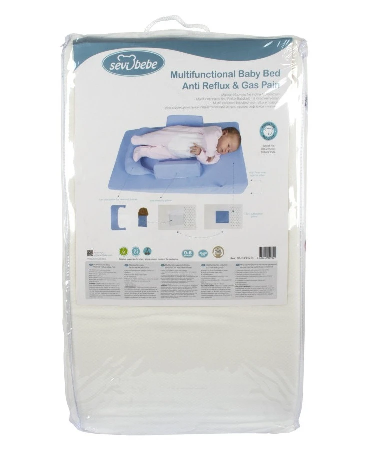 Sevibaby Grijs Multifunctioneel Hellend Warmte Steunkussen 9021-13 6 Sevibaby Grijs Multifunctioneel Hellend Warmte Steunkussen 9021-13 - Afbeelding 6