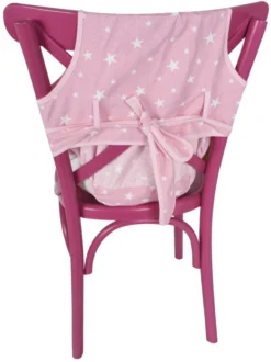Sevibaby Roze Textiel Travel Chair 152-2 -Dolu Verkoopwinkel sevibaby roze textiel stoelverhoger 152 2 2