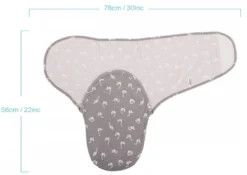 Sevibaby Swan Jersey Inbakerdoek 118-70 -Dolu Verkoopwinkel sevibaby swan jersey inbakerdoek 118 70 5