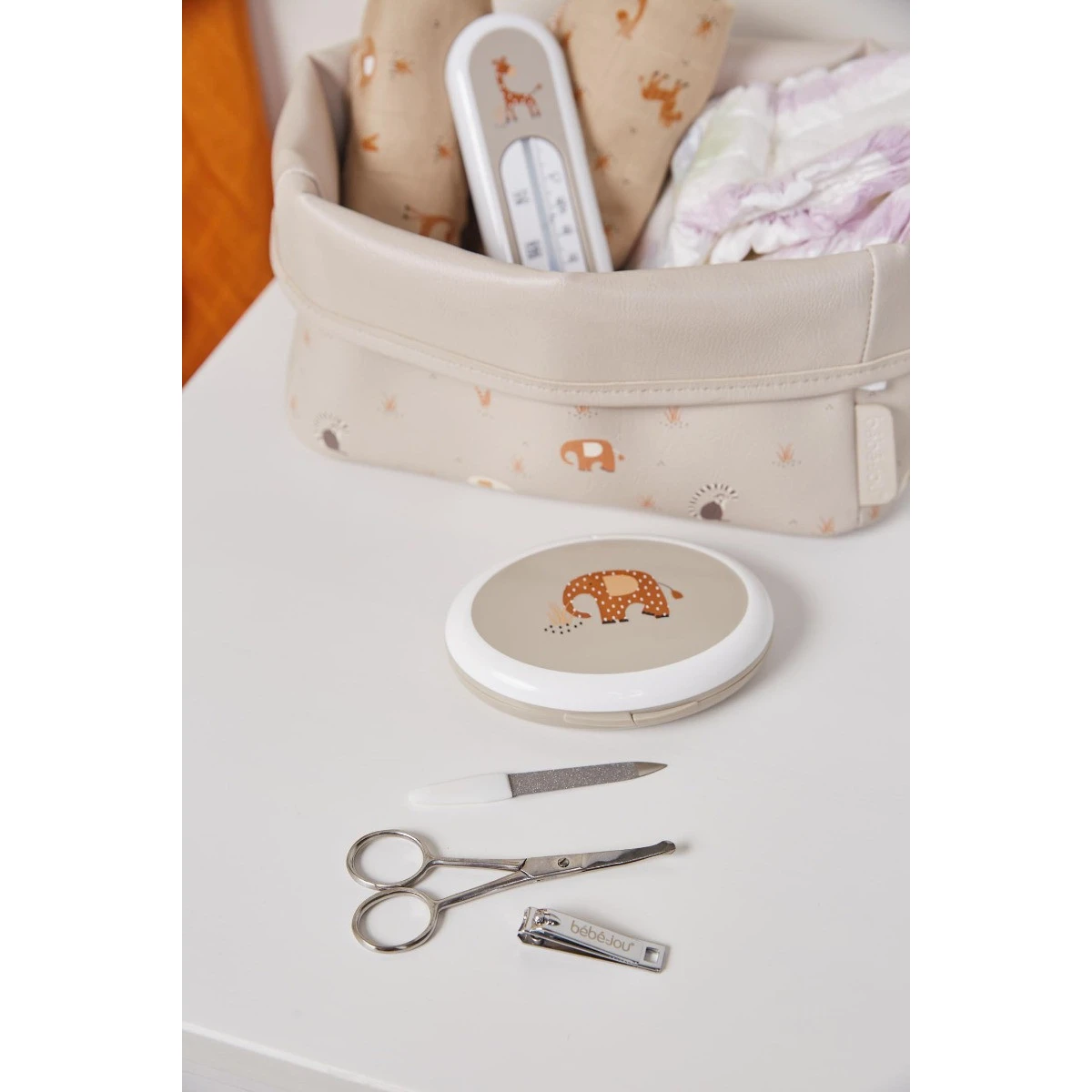 Bébé-jou Bebe-Jou Steppe Verzorgingsmandje 310120 4 Bébé-jou Bebe-Jou Steppe Verzorgingsmandje 310120 - Afbeelding 4