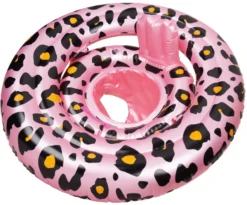 Swim Essentials Baby Float Roségoud Panter 0-1 Jaar Zwemring