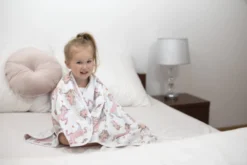 Babymatex Ines Unicorn 75x100 Cm Katoenen Wiegdeken TB0236_36 -Dolu Verkoopwinkel tb0236 36 5