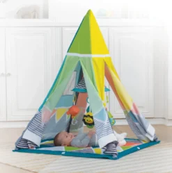 Infantino Large Teepee Gym Speelkleed BK-216143 -Dolu Verkoopwinkel teepee sfeer 2