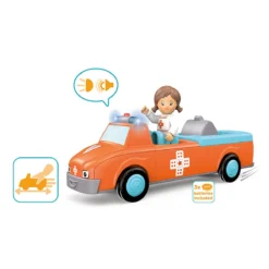 Toddys Anna Amby Educatieve Modulaire Speelgoedauto Met Pop TO-0125 -Dolu Verkoopwinkel toddys anna amby educatieve modulaire speelgoedauto met pop 6