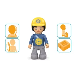 Toddys Harry Helpy Educatieve Modulaire Speelgoedauto Met Pop TO-0124 -Dolu Verkoopwinkel toddys harry helpy educatieve modulaire speelgoedauto met pop 7