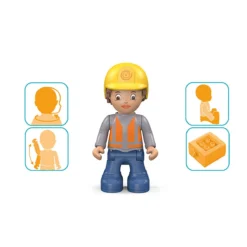 Toddys Luke Loady Educatieve Modulaire Speelgoedauto Met Pop TO-0126 -Dolu Verkoopwinkel toddys luke loady educatieve modulaire speelgoedauto met pop 6