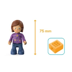 Toddys Zoe Zoomy Educatieve Modulaire Speelgoedauto Met Pop TO-0104 -Dolu Verkoopwinkel toddys zoe zoomy educatieve modulaire speelgoedauto met pop 3