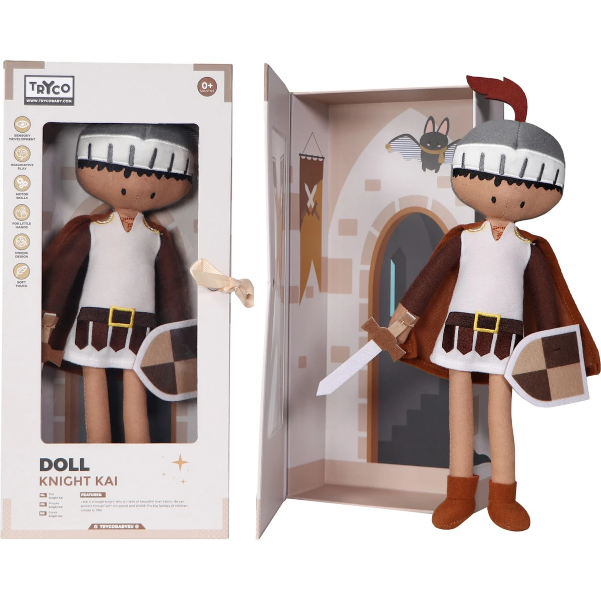 Tryco Ridder Kai 35 Cm Pop In Geschenkdoos TR-243338 2 Tryco Ridder Kai 35 Cm Pop In Geschenkdoos TR-243338 - Afbeelding 2