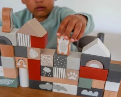 Tryco 50 Stuks Houten Blokken TR-353001 -Dolu Verkoopwinkel tr 353001 tryco wooden 50pcs blocks 07