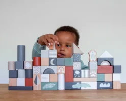 Tryco 50 Stuks Houten Blokken TR-353001 -Dolu Verkoopwinkel tr 353001 tryco wooden 50pcs blocks 10