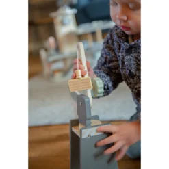 Tryco Houten Treinbaanset - Uitbreidingsset Bouwplaats TR-353080 -Dolu Verkoopwinkel tryco tr 353080 02