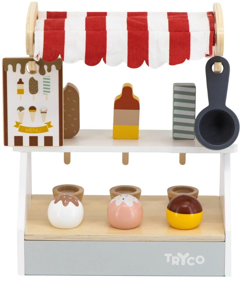 Tryco Houten IJskraam TR-353017 1 Tryco Houten IJskraam TR-353017