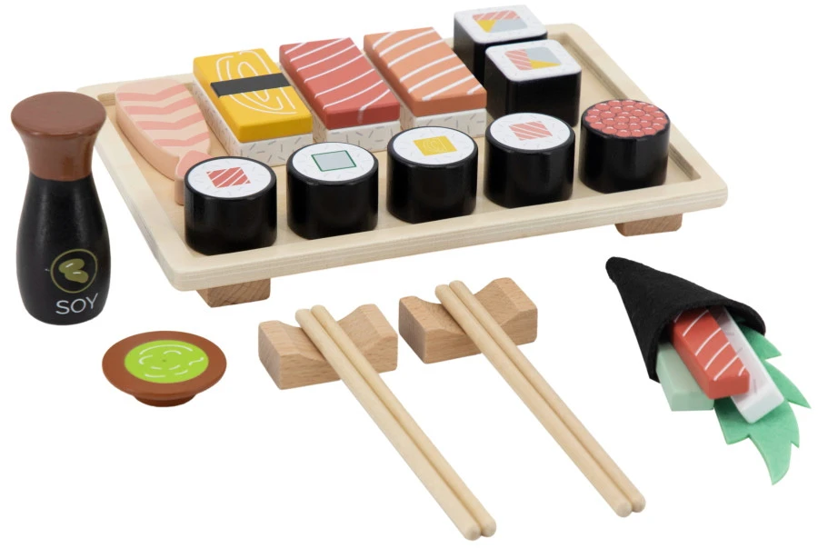 Tryco Houten Sushi Set TR-353012 1 Tryco Houten Sushi Set TR-353012