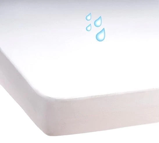 Briljant Molton Waterdicht 60x120 Ledikant Hoeslaken/Matrasbeschermer 2 Briljant Molton Waterdicht 60x120 Ledikant Hoeslaken/Matrasbeschermer - Afbeelding 2