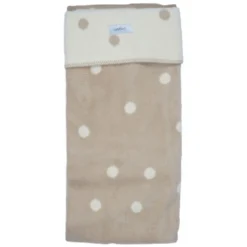 Zaffiro Ecru & Beige Gestipt 75 X 100 Cm Wiegdeken 14987 -Dolu Verkoopwinkel zaffiro ecru en beige gestipt 75x100 mamaloes babysjop 1