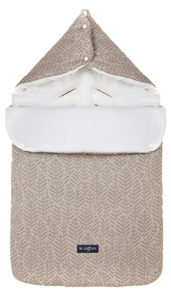 Zaffiro Beige Leaves Basic 5-in-1 Voetenzak 7589