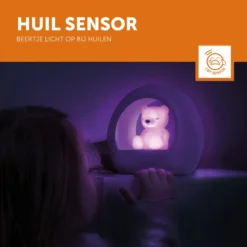 Zazu Billy Beer Paars Nachtlampje ZA-BILLY-03 -Dolu Verkoopwinkel zazu billy beer paars nachtlampje za billy 03 1