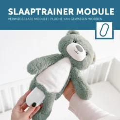 Zazu Brody De Beer Blauw Slaaptrainer ZA-BRODY-02 -Dolu Verkoopwinkel zazu brody de beer roze slaaptrainer sfeer 1
