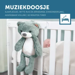 Zazu Brody De Beer Blauw Slaaptrainer ZA-BRODY-02 -Dolu Verkoopwinkel zazu brody de beer roze slaaptrainer sfeer 2