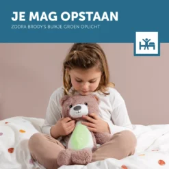 Zazu Brody De Beer Roze Slaaptrainer ZA-BRODY-03 -Dolu Verkoopwinkel zazu brody de beer roze slaaptrainer sfeer 6