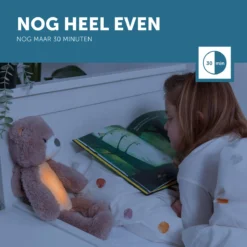 Zazu Brody De Beer Roze Slaaptrainer ZA-BRODY-03 -Dolu Verkoopwinkel zazu brody de beer roze slaaptrainer sfeer 7