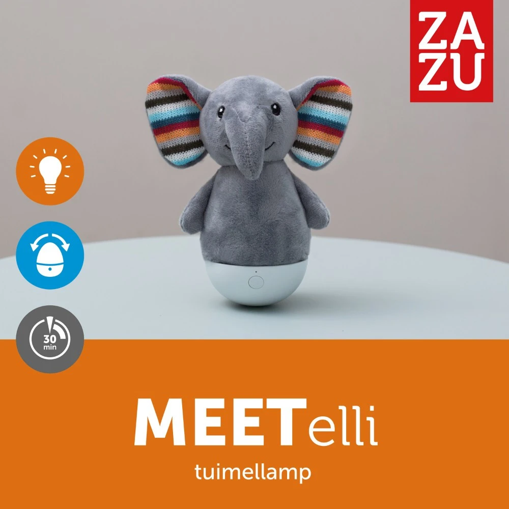 Zazu Elli De Olifant Tuimellamp En Nachtlampje ZA-ELLI-01 3 Zazu Elli De Olifant Tuimellamp En Nachtlampje ZA-ELLI-01 - Afbeelding 3