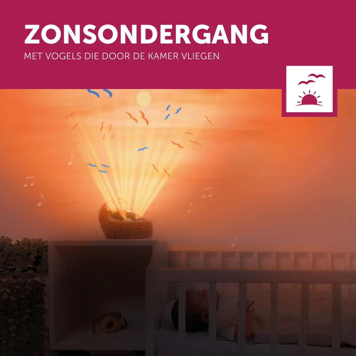 Zazu Henry De Egel Zonsondergang Projector ZA-HENRY-01- 3 Zazu Henry De Egel Zonsondergang Projector ZA-HENRY-01- - Afbeelding 3