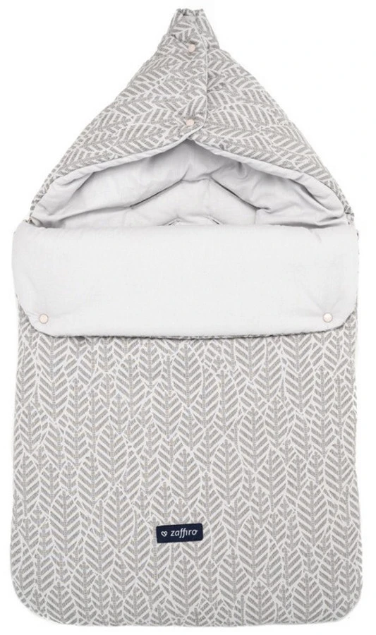 Dolu Verkoopwinkel -Dolu Verkoopwinkel zaffiro grey leaves basic 5 in 1 voetenzak 7572 1